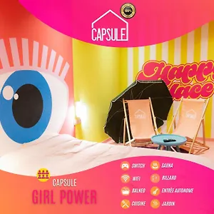 Appartement Capsule Girl Power - Balneo - Sauna - Karaoke - Billard - 2, Charleroi